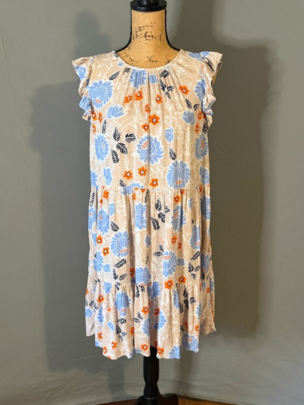 Loft flower print dress